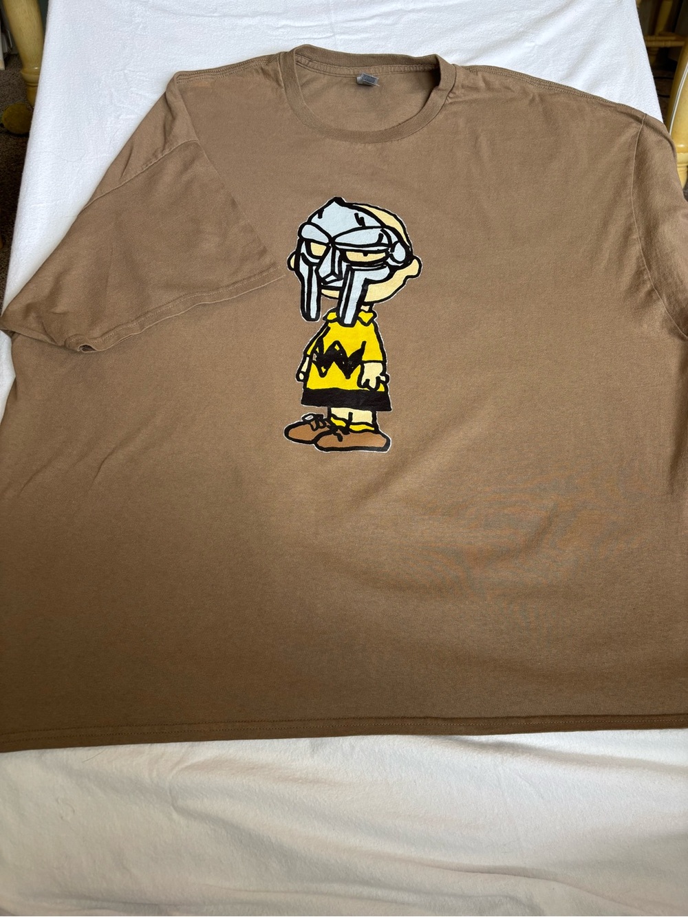 MF Doom Charlie Brown Mash Up Tee